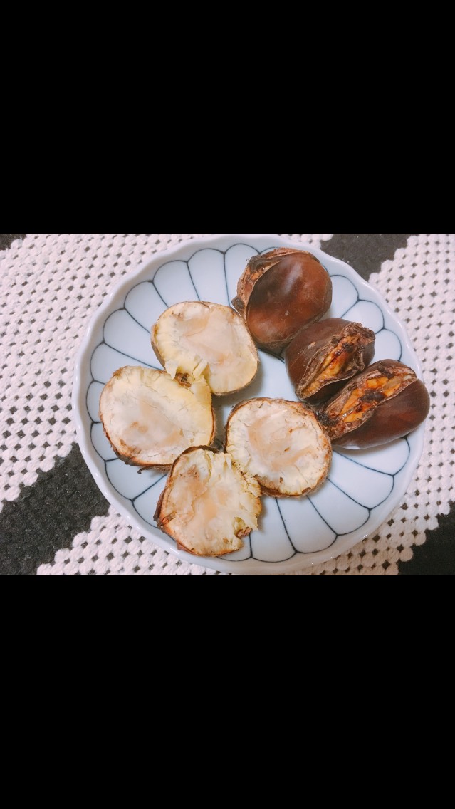에어프라이어로 군밤, 군고구마👀🌸